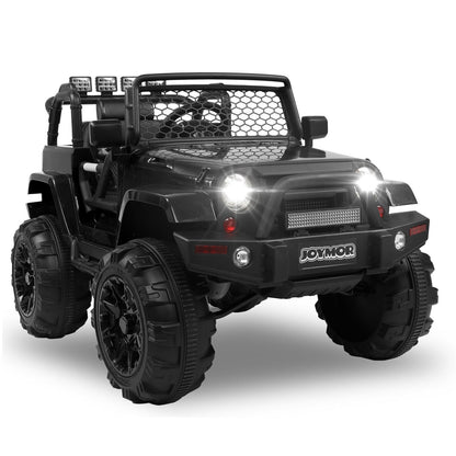 JOYMOR 12V Kids Ride on Truck with Remote Control, Spring Suspension, Music, and Horn