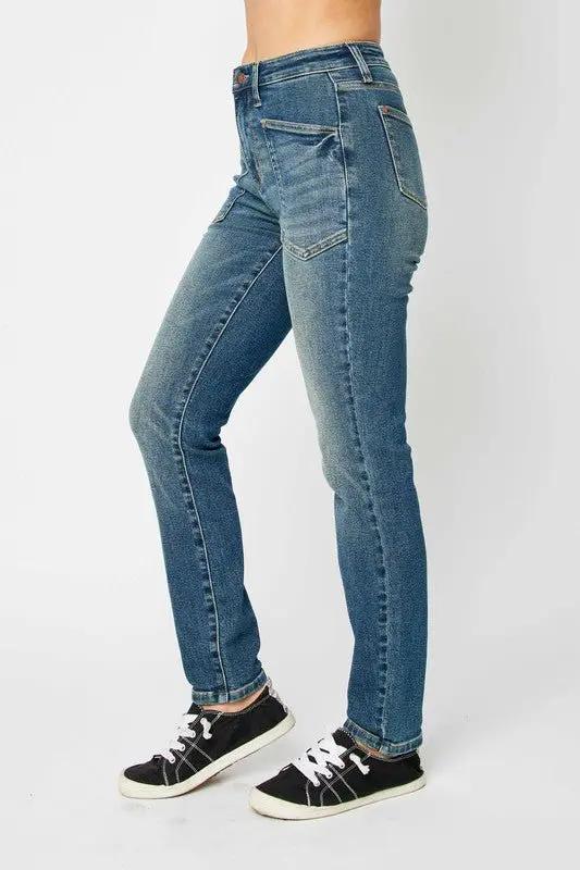 Women's Jeans - High Waist Comfy Fit - Everyday Skinny