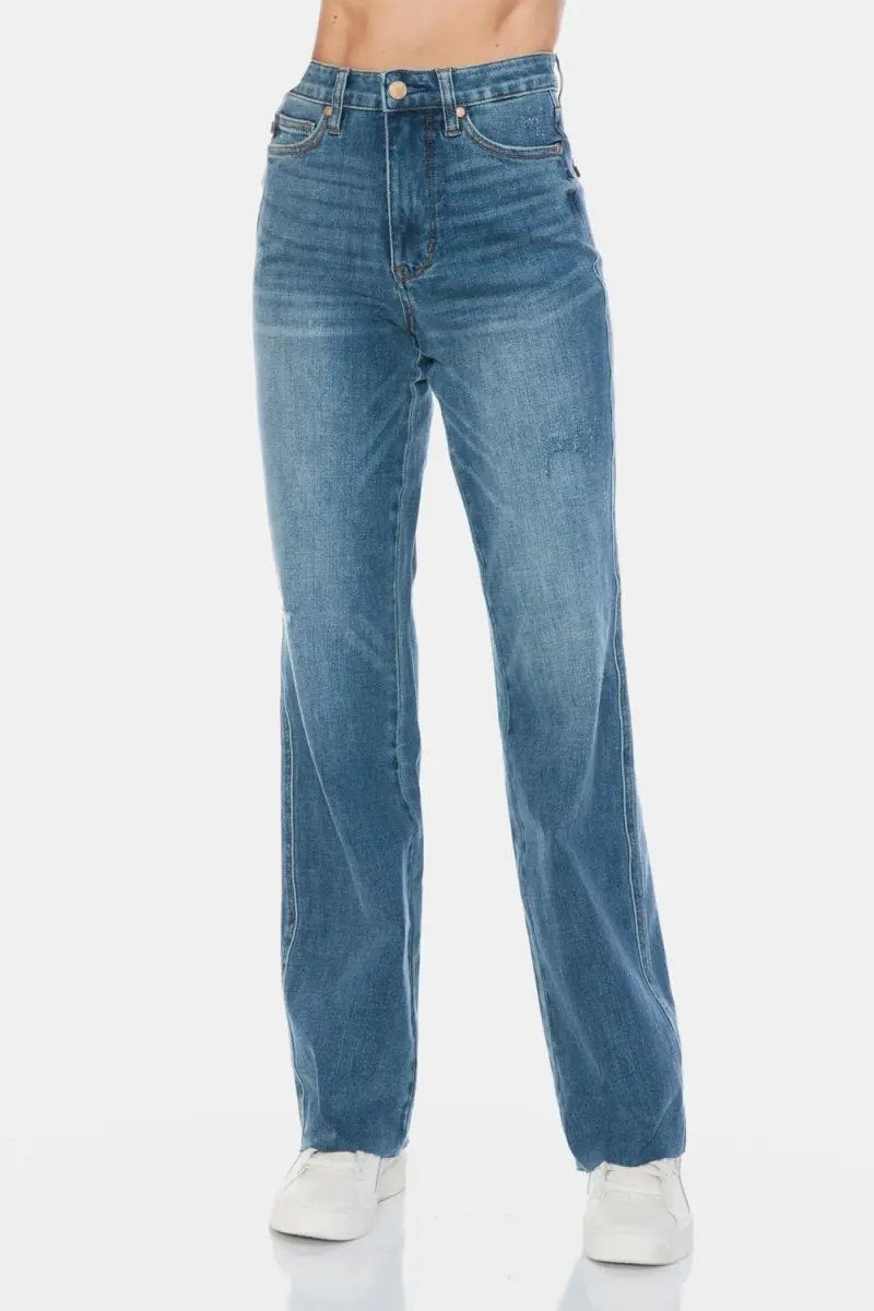 Women's Jeans Women's Straight Leg Jeans - Tummy Control - Everyday