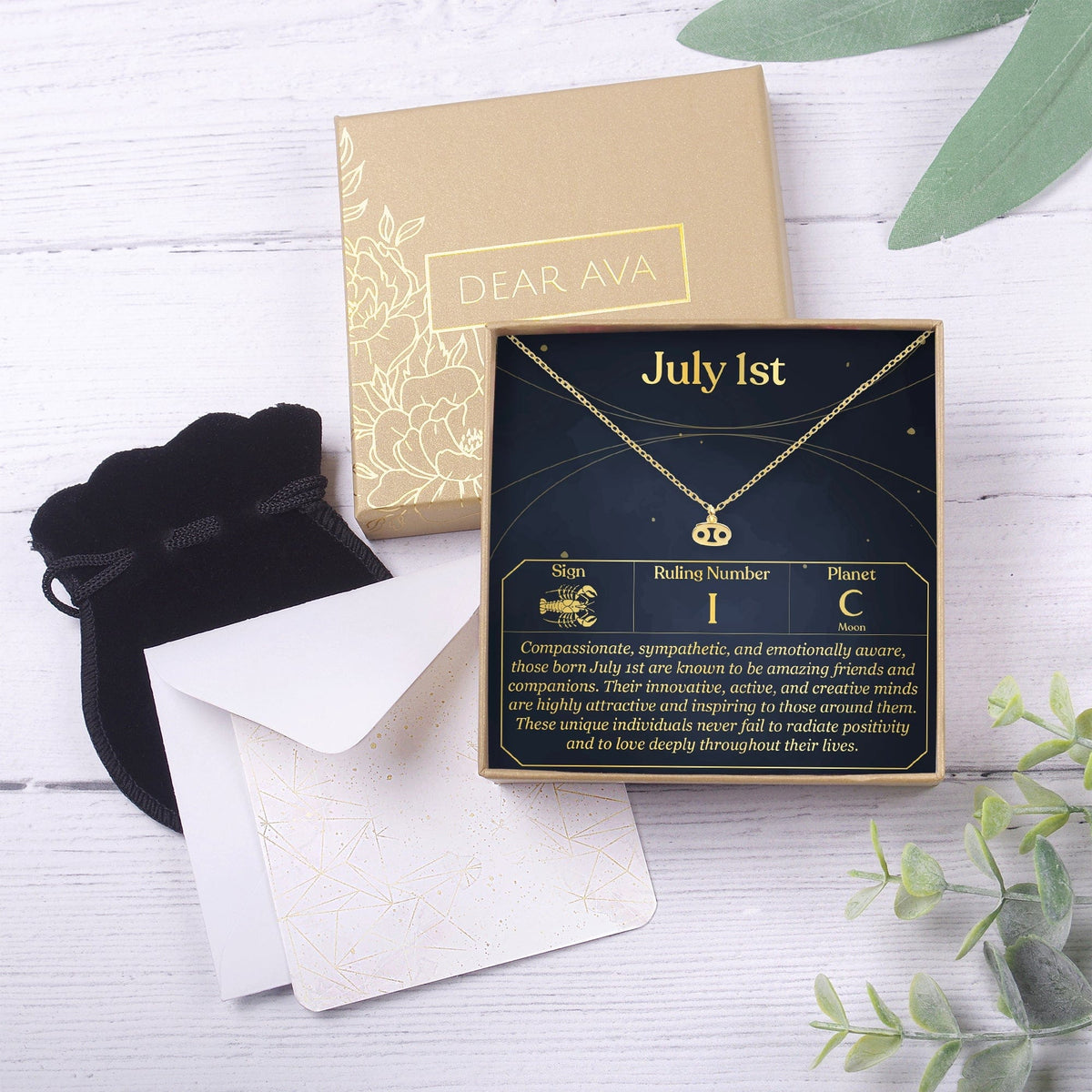 July 1st Cancer Necklace
