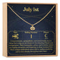 July 1st Cancer Necklace