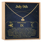 July 9th Cancer Necklace