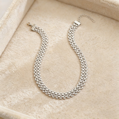 Y-Shaped Layered Necklace & Bracelet Set