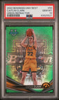 Graded 2022 Topps Bowman University Best Caitlin Clark #50 Green Refractor #/99 Rookie RC Basketball Card PSA 10 Gem Mint