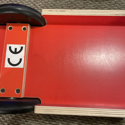 Kiddimoto London Bus Walker and Ride-On Toy for Toddlers (12-24 Months)