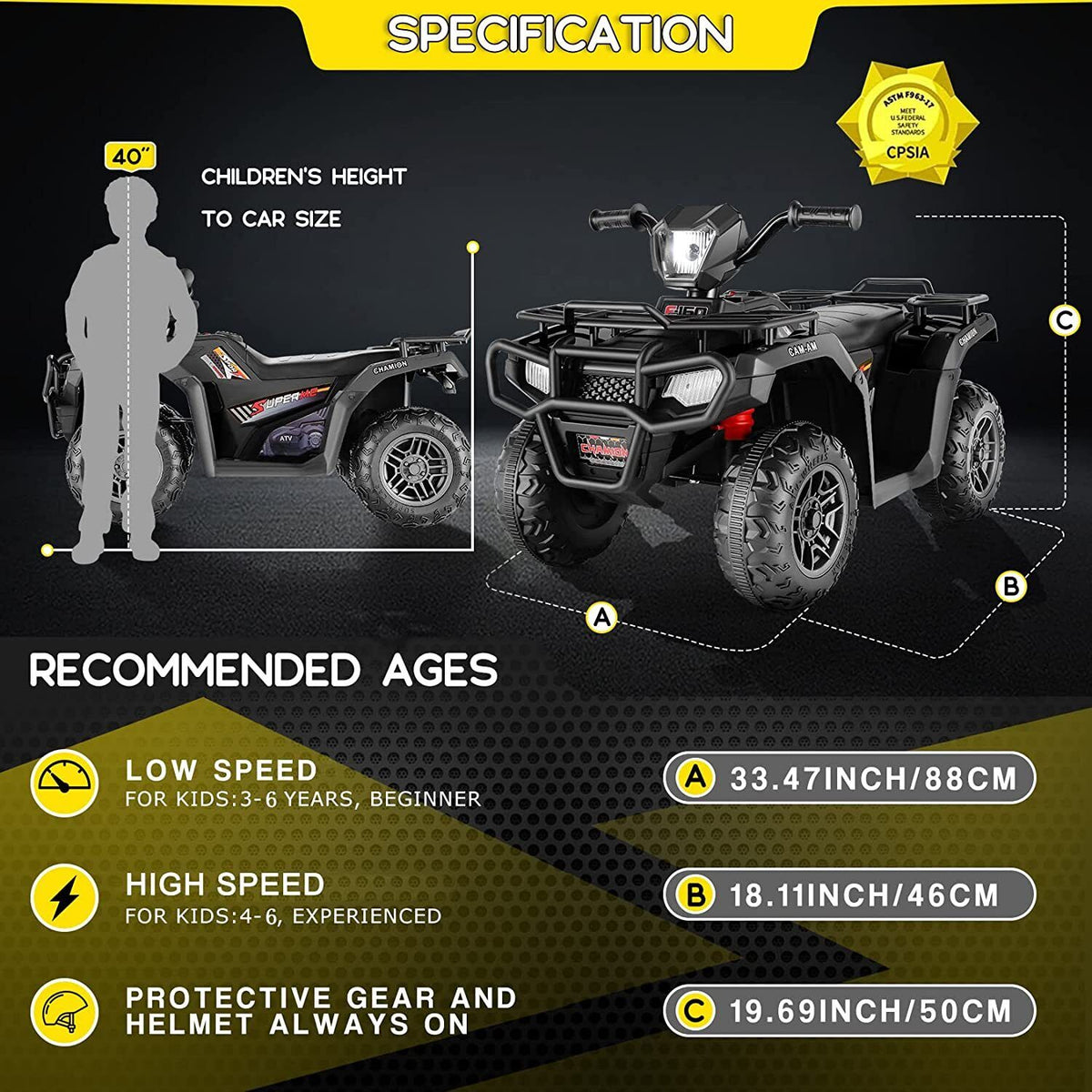 Kids Electric Jeep Truck with Remote Control - 24V/12V, 3 Speeds, 4 Types Available
