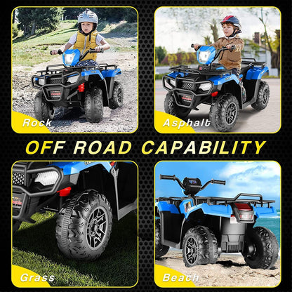 Electric Jeep Toy for Kids with Remote Control and 3 Speed Options