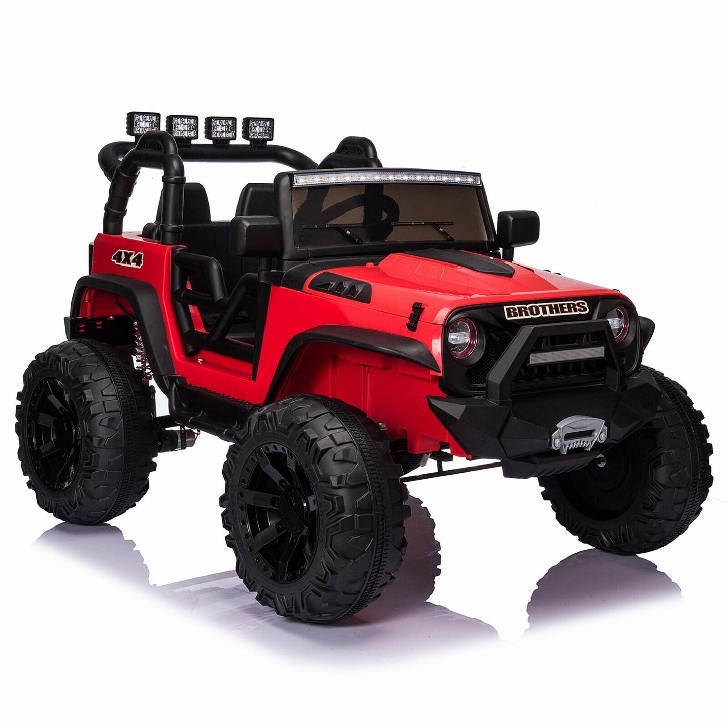 400W Electric Ride-On Truck for Kids with Remote Control and LED Lights - 24V Powered Vehicle