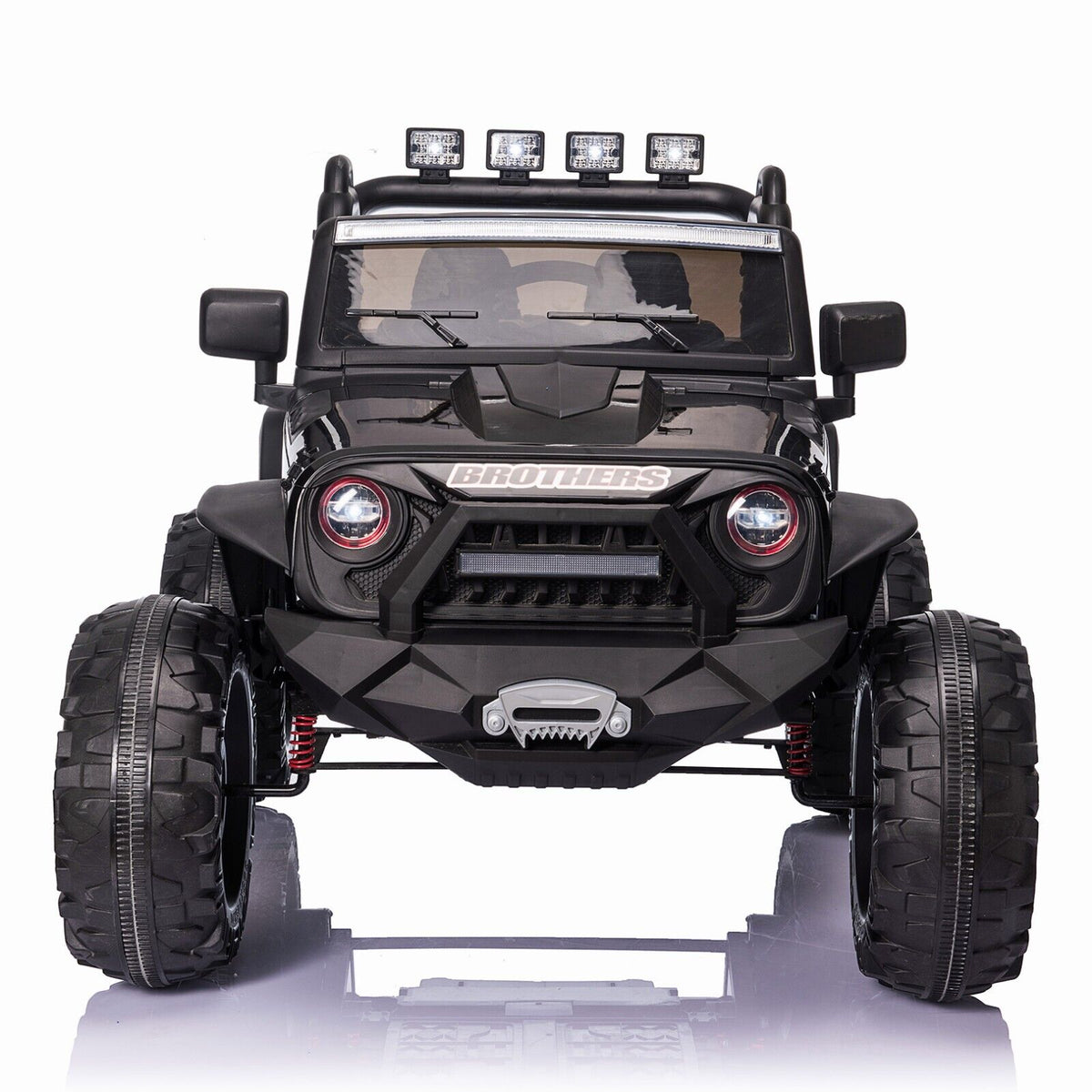 400W Electric Ride-On Truck for Kids with Remote Control and LED Lights - 24V Powered Vehicle