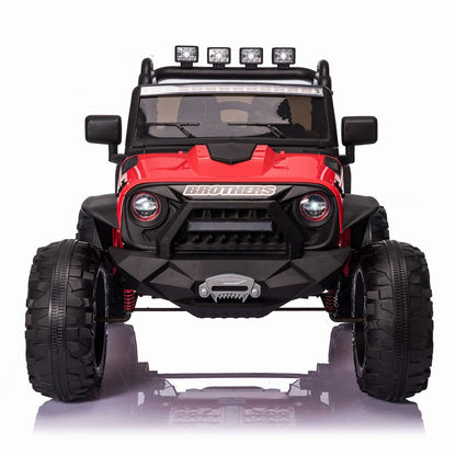 400W Electric Kids Ride-On Truck with Remote Control and AUX Compatibility