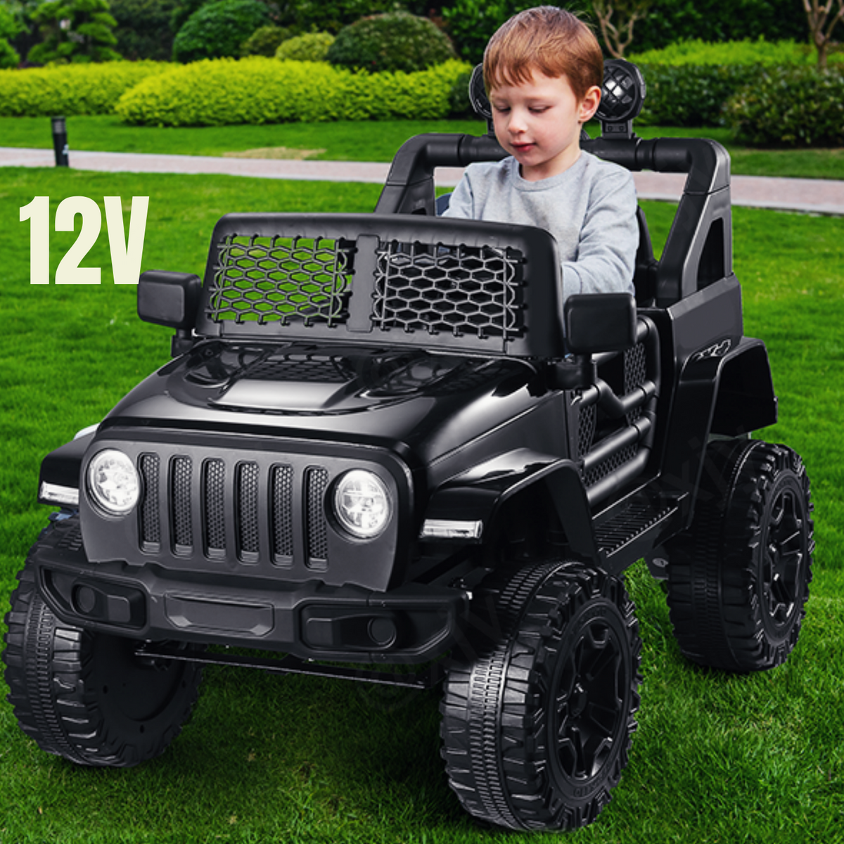 Kids Electric Ride-On Car with Remote Control and MP3 Player - 12/24V Children's Truck
