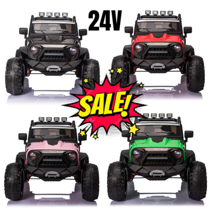 Kid Ride on Electric Car with Remote Control - Perfect Gift for Children (24/12V)