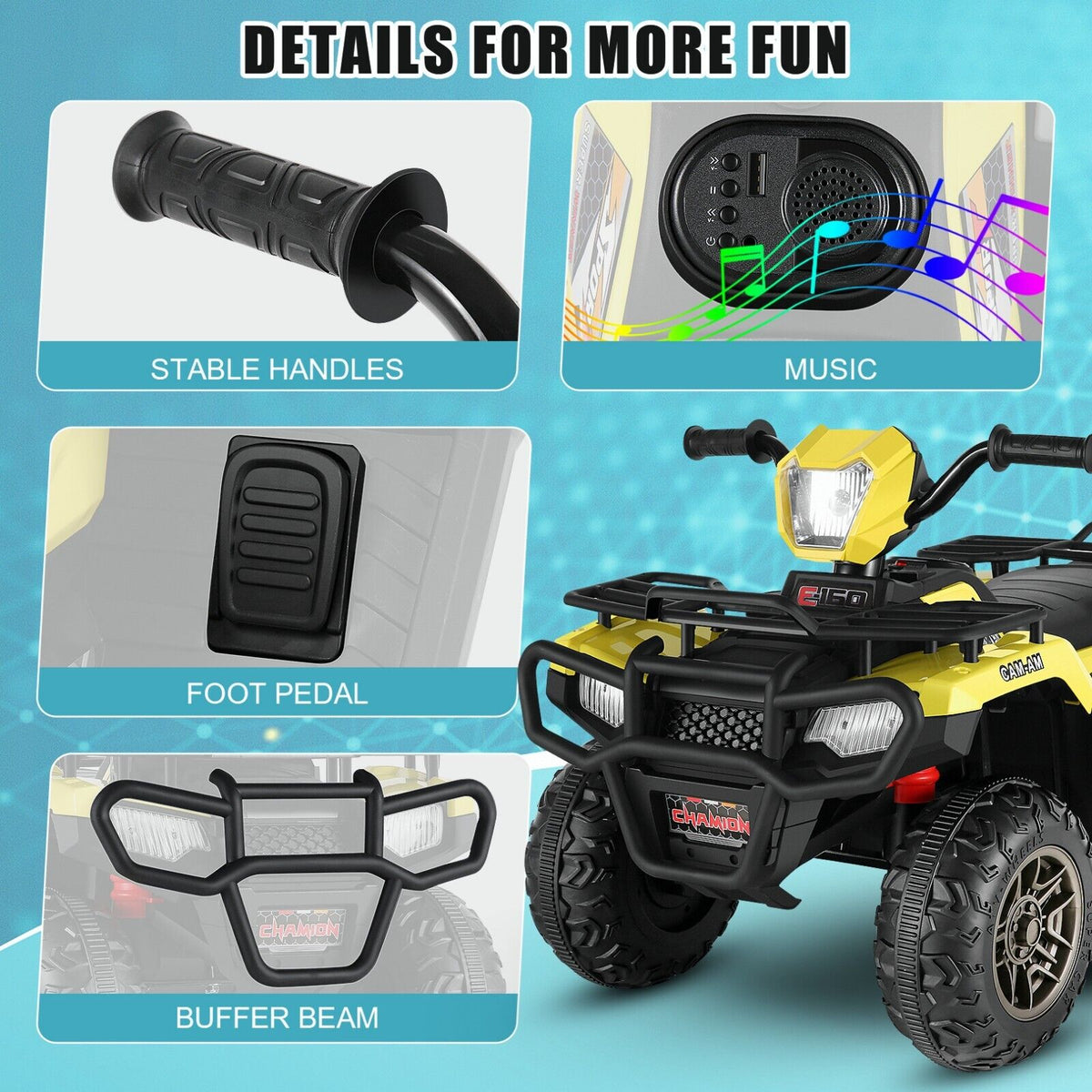 Kid Ride on Electric Car with Remote Control - Perfect Gift for Children (24/12V)