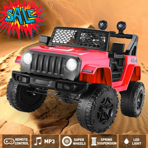 Kid Ride on Electric Car Truck with Remote Control - Perfect Gift for Children 24/12V