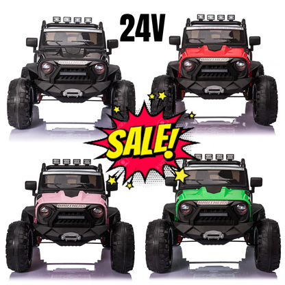 Kid Ride on Electric Car Truck with Remote Control - Perfect Gift for Children 24/12V