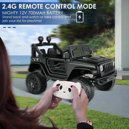 Kid Ride on Electric Car Truck with Remote Control - Perfect Gift for Children 24/12V