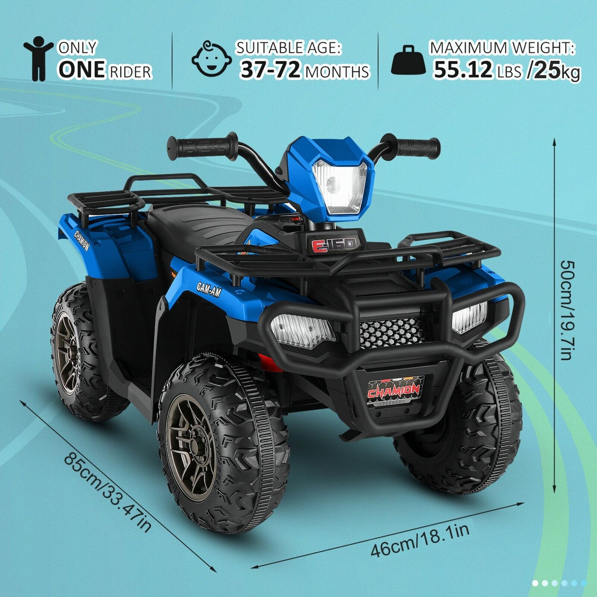 Kid Ride on Electric Car Truck with Remote Control - Perfect Gift for Children 24/12V
