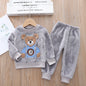 Kids Flannel Pajama Set - # BOAA11710007