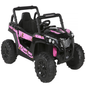 Kids' Pink Camouflage UTV Ride-On Truck with 12V Power and Single Seater Design
