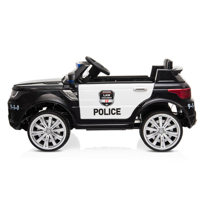 Kids Police Car Ride On SUV Truck with Remote Control and Seat Belt