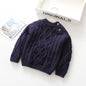 Kids' Thickened Knitted Sweater | For Autumn/Winter - # GIAA21210020 & BAAA111310005 & BOAA11210006