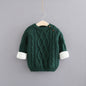 Kids' Thickened Knitted Sweater | For Autumn/Winter - # GIAA21210020 & BAAA111310005 & BOAA11210006