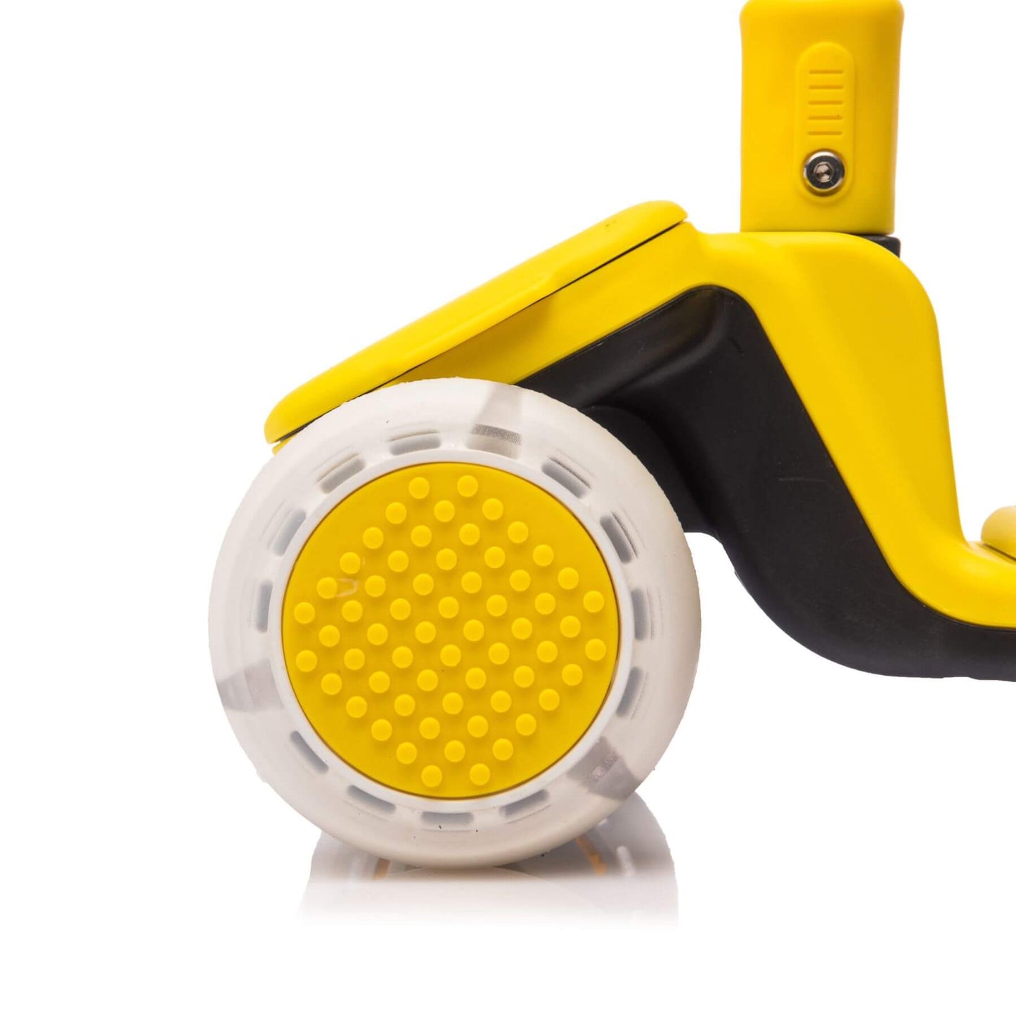 HIFINE Kids Ride On 3-Wheel Scooter W/Buildable Blocks, Aged 3-9, Yellow