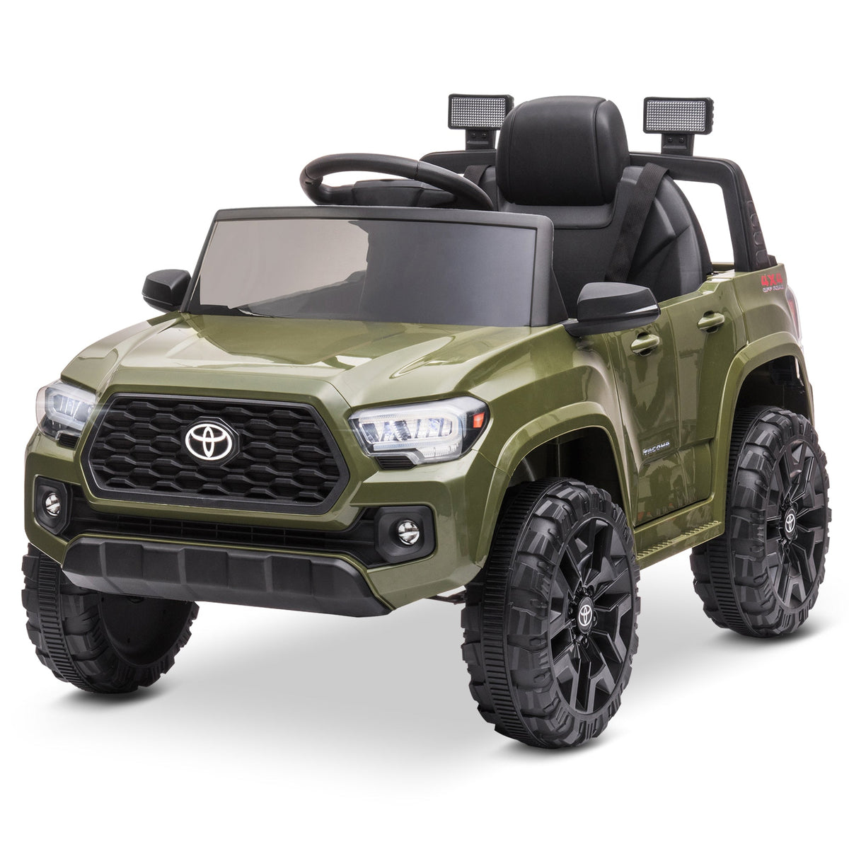 Kidzone 12V Ride-On Truck - Battery Powered Car for Kids in 7 Vibrant Colors