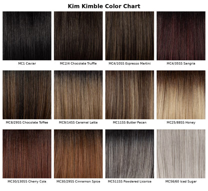 Kim Kimble 24" All Day Waves Claw Clip Pony