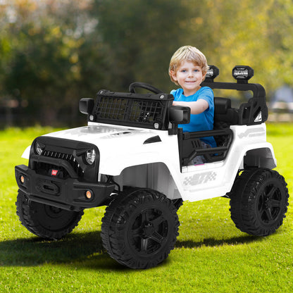 Kimbosmart 12V Electric Kids Ride On Truck Car with Remote Control and MP3 Bluetooth Integration