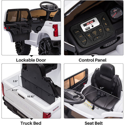 Kimbosmart 12V Electric Ride-On Truck for Kids: A Fun and Exciting Vehicle for Boys and Girls