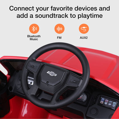 Kimbosmart 12V Kids Electric SUV Truck Ride On Car with 3 Speeds - Perfect Gift for Little Drivers