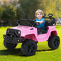 Kimbosmart 12V Kids Ride On Truck Car with Remote Control and 3 Speeds - Perfect Gift for Little Drivers