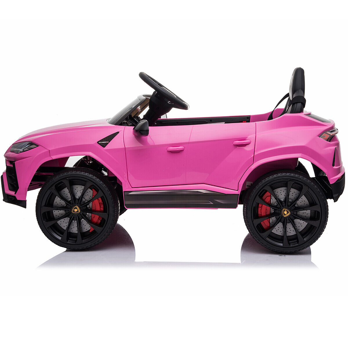 Kimbosmart 12V Licensed Lamborghini Urus Ride On Car with Remote Control and MP3 Player for Kids