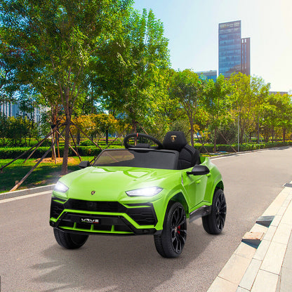 Kimbosmart 12V Licensed Lamborghini Urus Ride On Car with Remote Control and MP3 Player for Kids