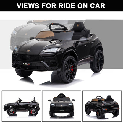 Kimbosmart Lamborghini Urus 12V Kids Electric Ride-On Car with Remote Control