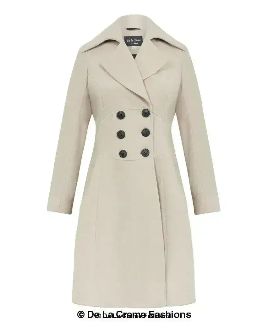 Kirsty Slim Fit A-Line Coat