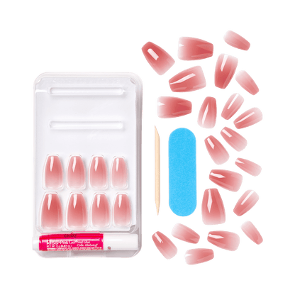 KISS Bare But Better Nails – Nude Drama