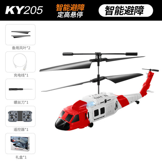 KY205 Black Hawk Helicopter | With Dual Cameras & Obstacle Avoidance - # BAGE81110032-TEENADLT