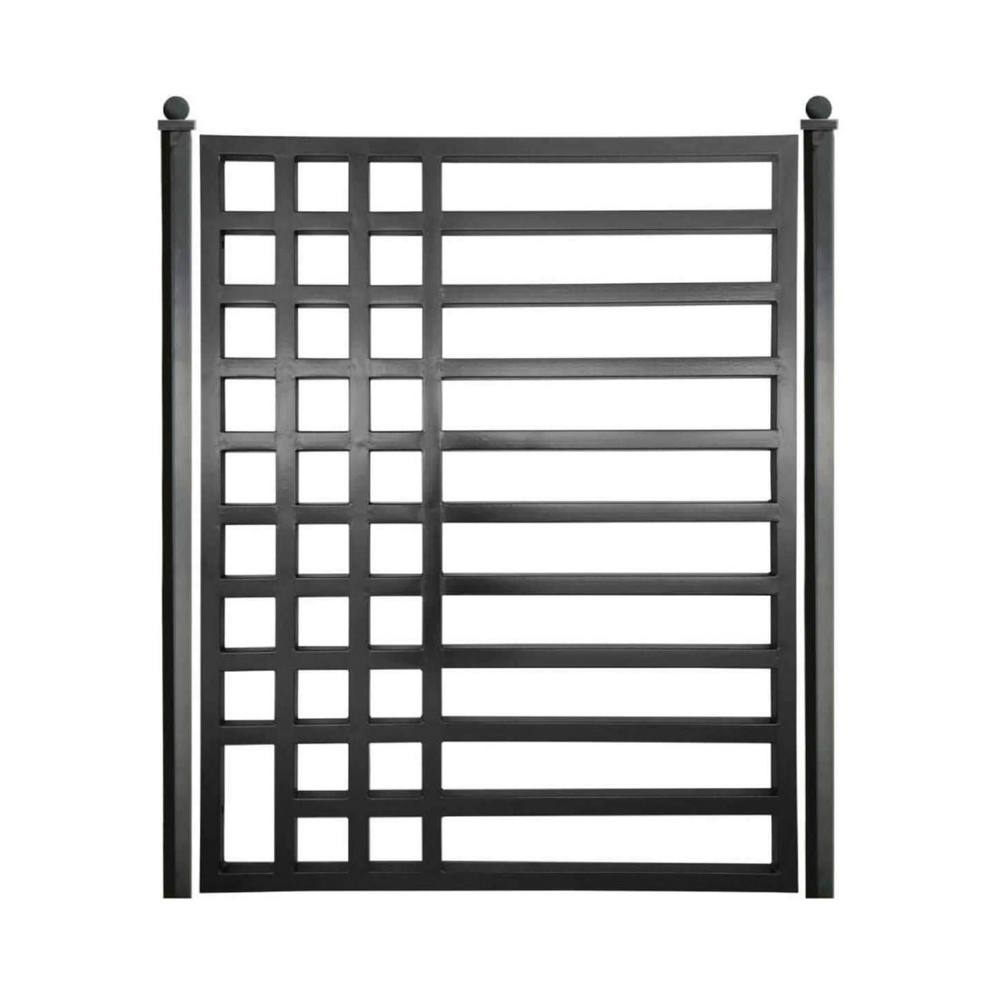 5FT Heavy-Duty Kyiv-Style Powder-Coated Galvanized Steel Pedestrian Gate (SAK45810)