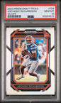 Graded 2023 Panini Prizm Draft Picks Anthony Richardson #104 Silver Rookie RC Football Card PSA 10 Gem Mint