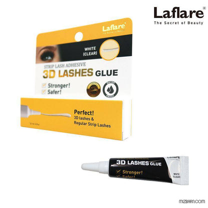 La Flare 3D Strip Lash Glue, 0.25 oz (7 g)