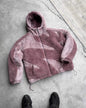 Lambswool Fluffy Zip Jacket  - # BOAA13210010