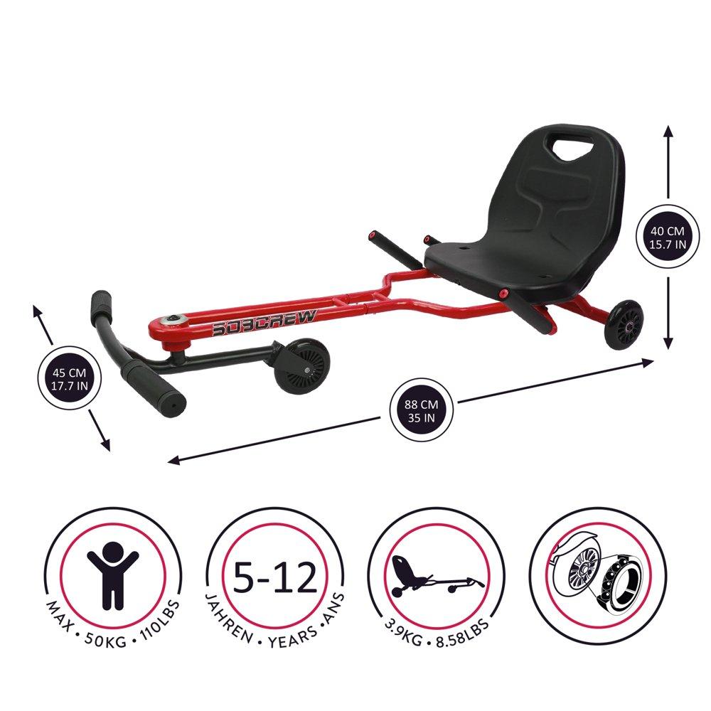 Landshark Ride-On for Kids Ages 5-12: Perfect for Indoor and Outdoor Fun!