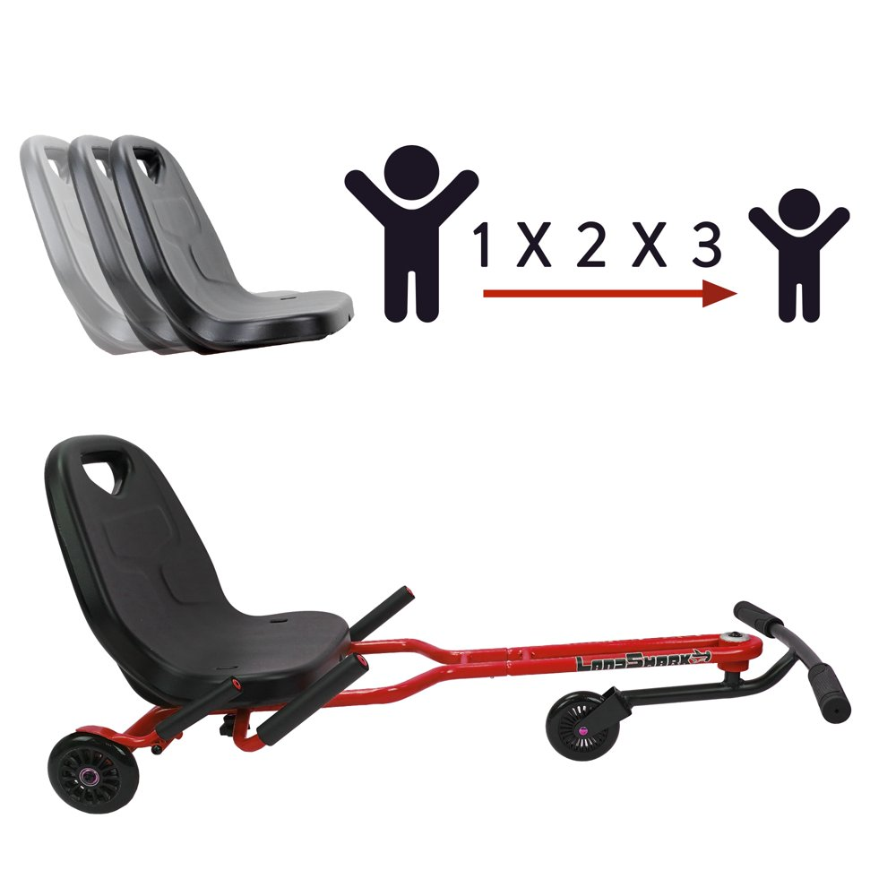 Landshark Ride-On for Kids Ages 5-12: Perfect for Indoor and Outdoor Fun!