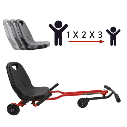 Landshark Ride-On for Kids Ages 5-12: Perfect for Indoor and Outdoor Fun!