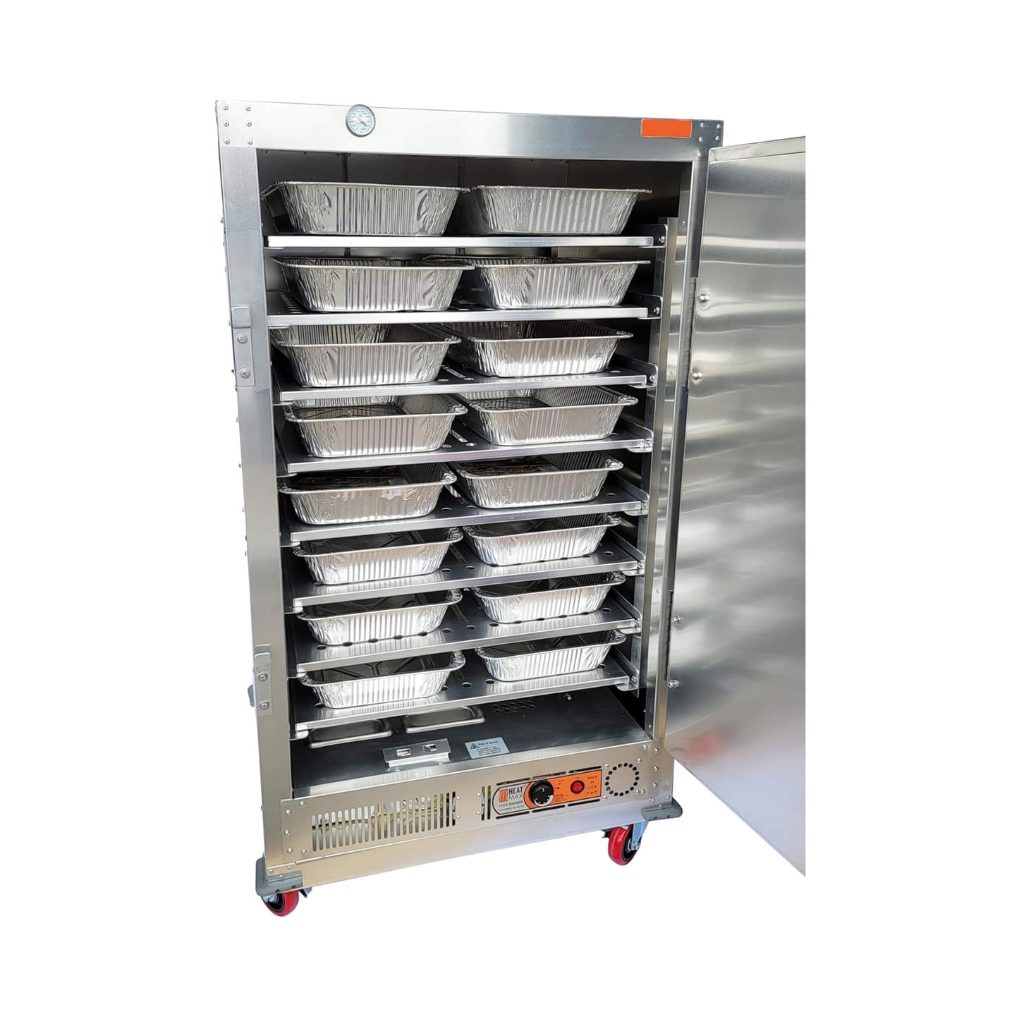 Large Electric Commercial Food Warmer Holding Cabinet For 16 Full Size Pans [Pans Not Included] (SAK30279)