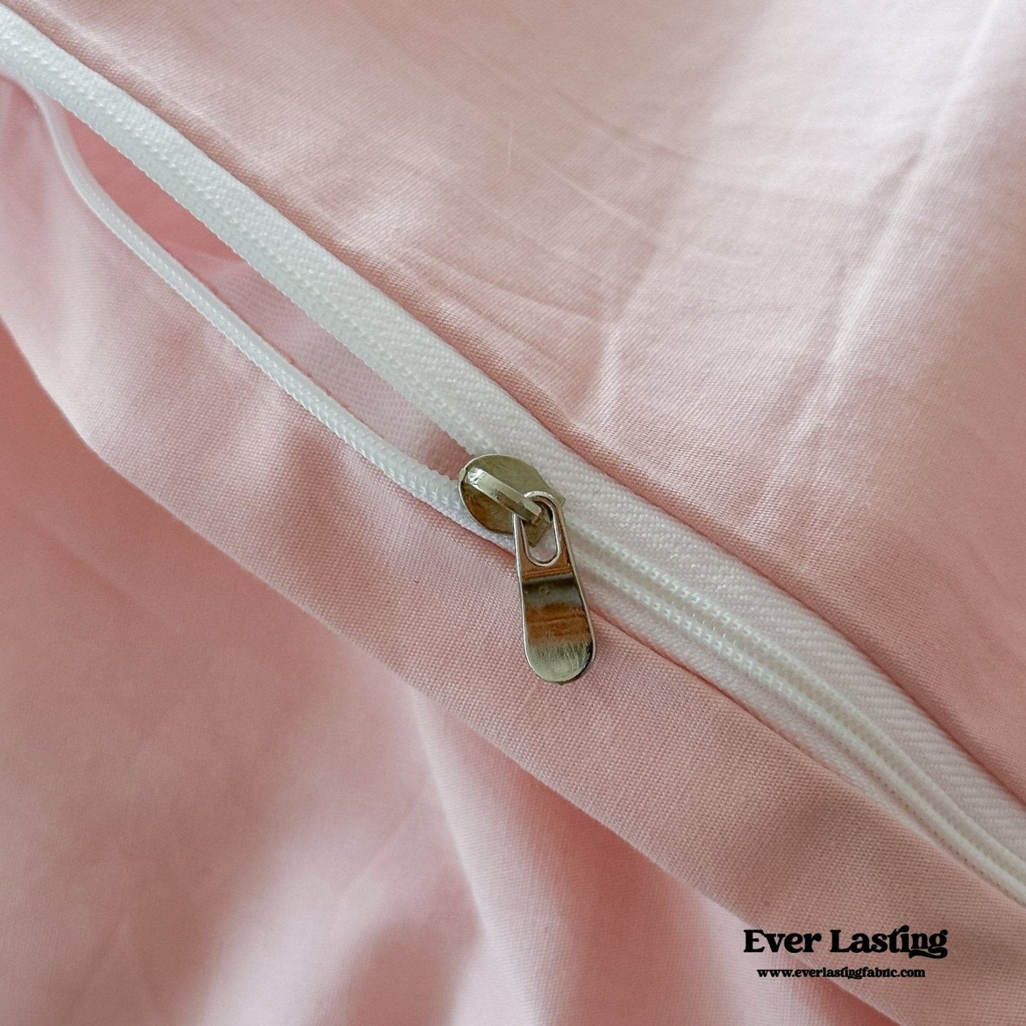 Large Pink Ruffle Square Pillowcase
