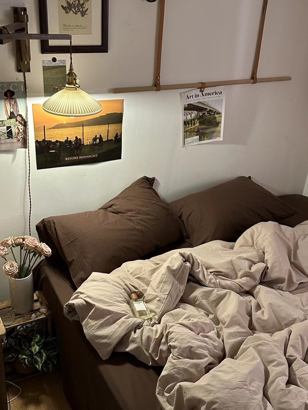Latte Bedding Set / Brown