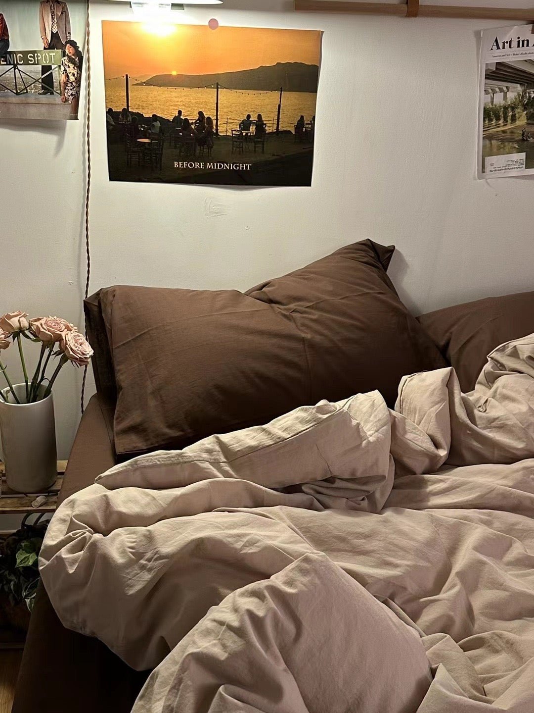 Latte Bedding Set / Brown